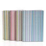 Bayındır BAD0677 Lime 17x24 cm Sert Kapak Kareli 120 Yaprak Spiralli Defter