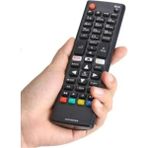 Bayırtech AKB75095308 55UJ630V 65UJ630V 43UJ630 Amazon Netflix Home Tuşlu Smart LCD LED Tv Kumanda
