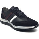 Baykara Deri Erkek Günlük Yazlık Rahat Büyük Numara Yeni Sezon Sneaker Spor Ayakkabı 45-47 - Siyah