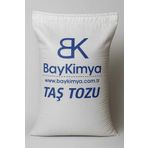 BAYKİMYA Bay Kimya Kokulu (Kokusuzdur) Taş Tozu Beyaz 1 Çuval TEK PAKET 30 Kg
