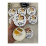 Baykuş Craft Mimarlık Kabartmalı 3 Boyutlu İsimli Yeni doğan Bebek Mevlüt Hediyelik Mum-Safari Hayvanlı-Toplam 10 Adet