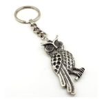 Baykuş Owl Gece Hayvanı Kuş Antik Metal Anahtarlık KC219