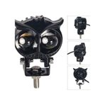 Baykuş Sis Farı Çift Renk Sarı-beyaz Araç Motosiklet Off Road Led Lamba