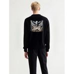 Baykuş Unisex Sweatshirt (50, Siyah, L)