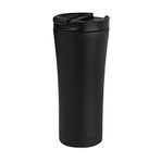 Baylar 522-304 Paslanmaz Çelik Çift katman Katman Kahve fincanı araç 380 ML Termos Bardak Siyah (Metal)