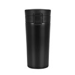Baylar 522-304 Paslanmaz Çelik Çift katman Katman Kahve fincanı araç 380 ML Termos Bardak Siyah (Siyah)