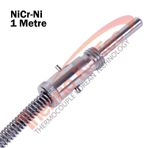 Bayonet K (nicr-ni) Tipi Termokupl 6x30mm 1 Metre Kablo