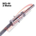 Bayonet K (nicr-ni) Tipi Termokupl 6x30mm 3 Metre Kablo