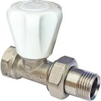 Baypa Düz Radyatör Vanası 1/2'' - 16*2 mm - Krom