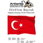 Bayrak 30X45 Cm Turk Bayragi Kumas 1 Adet Alpaka Kumas Bez Bayrak Kaliteli Turk Bayragi Kirmizi Beyaz Bayrak