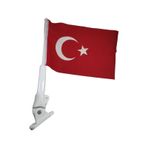Bayrak Direği Plastik Bayrak Dahil 40 Cm