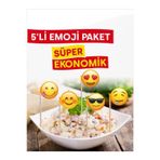 Bayrak Kürdan 10 Cm, 50 Adet - Süper Ekonomik 5'Li Emoji Paket Ürünleri