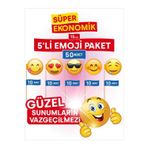 Bayrak Kürdan 15 Cm, 50 Adet - Süper Ekonomik 5'Li Emoji Ürünleri