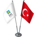 Bayrak Online Ikili Iyi Parti Masa Bayrağı Takımı