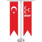 Bayrak Online T Kırlangıç Mhp Masa Bayrağı Takımı