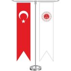 Bayrak Online T Kırlangıç T.c Adalet Bakanlığı Masa Bayrağı Takımı