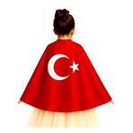 Bayrak Pelerin Ayyıldızlı Pelerin