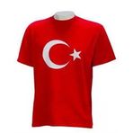 Bayrak Tişört Ay Yıldızlı Tişört Unisex Pamuklu Ürün