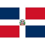 BAYRAKAL Dominik Cumhuriyeti Bayrağı, Dominican Flag 100 x 150 cm