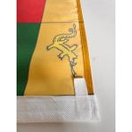 BAYRAKAL Eski Türk Devlet Bayrakları Saten Kumaş , 17 Ülke Tek Bayrakta - 70X105CM