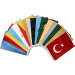 Bayrakal Eski Türk Devletleri Bayrağı 27 Adet