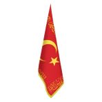 BAYRAKAL Fetih Sancağı Telalı Makam Bayrağı 100X150CM - Direksiz