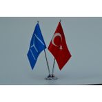 Bayrakal Kayı Boyu ve Türk Bayrağı Masa Bayrak Takımı