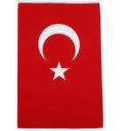 BAYRAKAL Türk Bayrağı Raşel Kumaş 100 x 150 cm