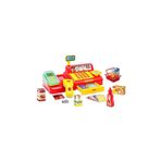 Bayraktar Shop-Joy Super Market Yazar Kasasi 43 Parca Egitici Yazar Kasa Oyun Seti-Benim Ilk Marketim