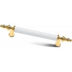 Bayraktar Yıldız Mobilya Dolap Çekmece Kulp Beyaz Altın - 160 mm