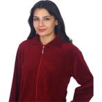 Bayram İş Elbiseleri Unisex Bordo Kışlık Polar - XL