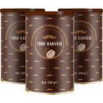 Bayramefendi Osmanlı Kahvecisi 3'lü Türk Kahvesi Seti - 250 gr