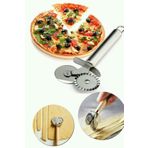 Baysal Çelik Çift Başlıklı Pizza Mantı Hamur Kesici Kesme Bıçağı Hamur Ruleti Hamur Şekillendirme Makinesi P1311S8710
