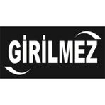 Baysan Yangın Siyah Beyaz Girilmez Yazılı 15X30 cm