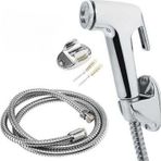 Baytec MK1458 Taharet Hortumu Tabancalı Set, Musluk Seti, Tuvalet için Bide Püskürtücü, El Püskürtme Seti, Bez Bebek Bezi Püskürtme - Kurulumu Kolay