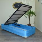 Baza 17501 Tay Tüy Turkuaz Silinir Kumaş Model Metal Çelik Fırın Boya 90*190cm El Yapım