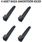 Baza Amortisör Emniyet Kilidi Plastiği Siyah ( 4 Adet )