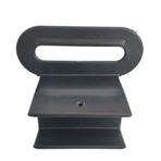 Baza Kulpu Baza Yatak Tutucu Plastik Kulp Baza Tutucu - Siyah Renk - 40 Mm 4 Adet