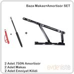 Baza Seti, Makas+amortisör+emniyet Kilidi 750n