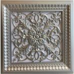 Bazaar Avm 60X60 cm Asma Tavan Uyumlu LED Döşenebilir Avangarde Tavan Paneli-Gümüş Renk