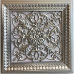 Bazaar Avm 60X60 cm Asma Tavan Uyumlu LED Döşenebilir Avangarde Tavan Paneli - Gümüş