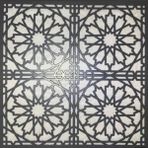 Bazaar Avm 60X60 cm Asma Tavan Uyumlu LED Döşenebilir Selçuk Model Tavan Paneli - Siyah