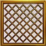 Bazaar Avm Asma Tavan Uyumlu LED Döşenebilir 60X60 cm Tavan Paneli- Kahve Eskitme Renk