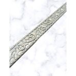 Bazaar Avm Dekoratif Saray Duvar&tavan Çıta Bordürü -Renk: Gümüş (En:8.5 CM-BOY:100 Cm)-Duvar Süsü