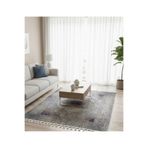Bazaarforum Bambu Premium Etnik Desenli Salon Halısı, Koridor Halısı, Yatak Odası Halısı, Eskitme, 120 x 180