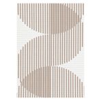 Bazaarforum Pamuk Dokuma Taban Kaymaz Dijital Baskı Modern Halı Salon Halısı Mutfak Halısı Koridor Halısı, Kahverengi, 100 x 300cm, KM-699-14