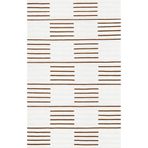 Bazaarforum Pamuk Dokuma Taban Kaymaz Dijital Baskı Modern Halı Salon Halısı Mutfak Halısı Koridor Halısı, Kahverengi, 200 x 400cm, KM-621-27
