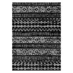Bazaarforum Pamuk Dokuma Taban Kaymaz Tüy Dökmeyen İskandinav Halı Salon Halısı Mutfak Halısı Koridor Halısı, Siyah, 200 x 400cm, GR-228-27