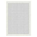Bazaarforum Pamuk Dokuma Taban Kaymaz Tüy Dökmeyen Sisal Desenli Halı Salon Halısı Mutfak Halısı Koridor Halısı, Gri, 100 x 350cm, BS-02-15