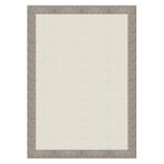 Bazaarforum Pamuk Dokuma Taban Kaymaz Tüy Dökmeyen Sisal Desenli Halı Salon Halısı Mutfak Halısı Koridor Halısı, Gri, 100 x 400cm, BS-16-16